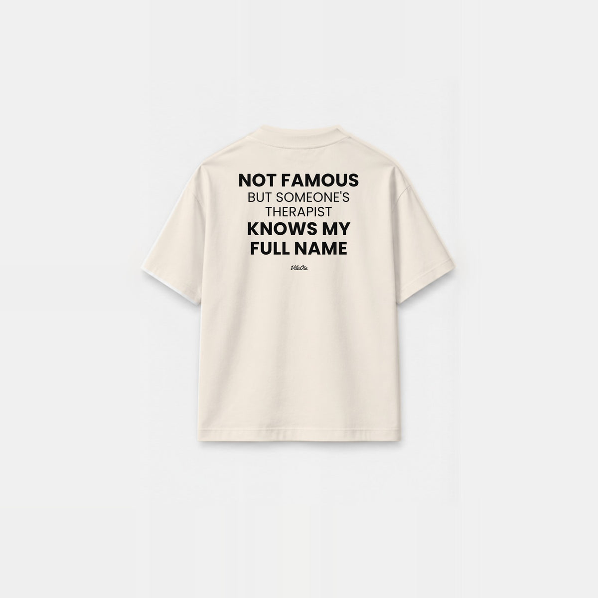 Camiseta Famoso no Divã