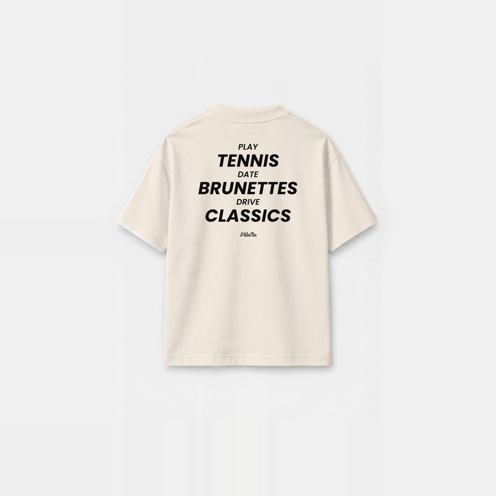 Camiseta Morena, Tênis e Clássicos