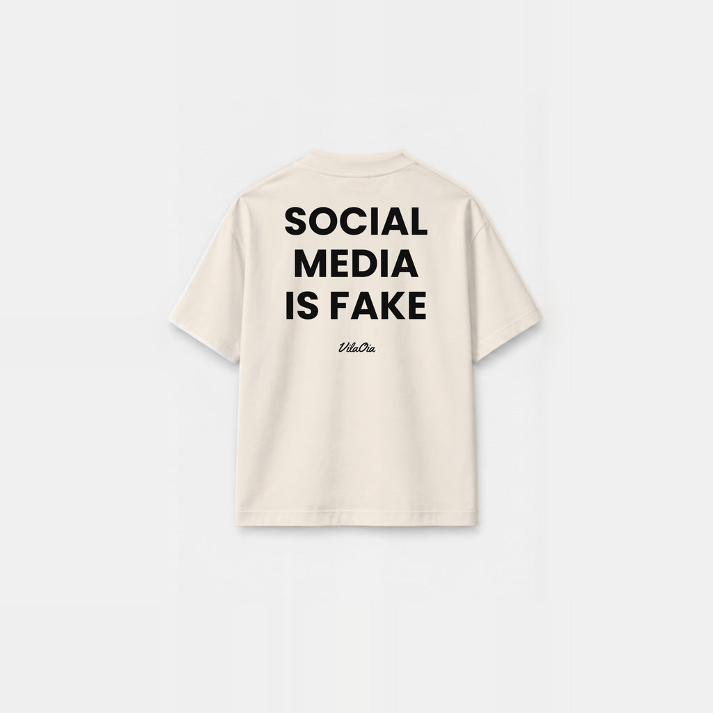 Camiseta Tudo Fake